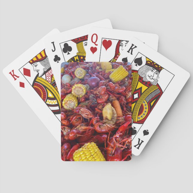 Baralho No Bayou jogando cartas. (Verso)