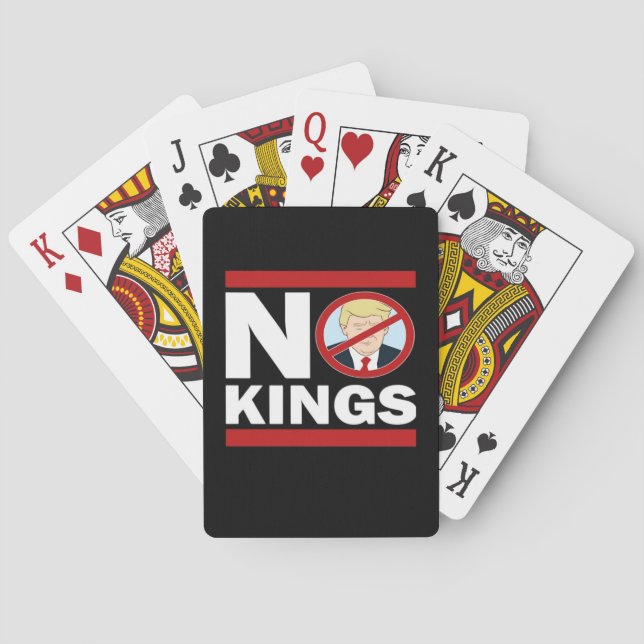 Baralho No Kings Anti Classic Minimal Clean (Verso)
