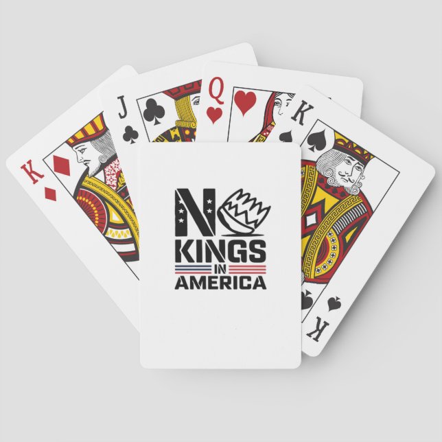 Baralho No Kings In America Baby Creative Style (Verso)