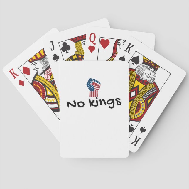 Baralho No Kings In America Classic Minimal Clean (Verso)