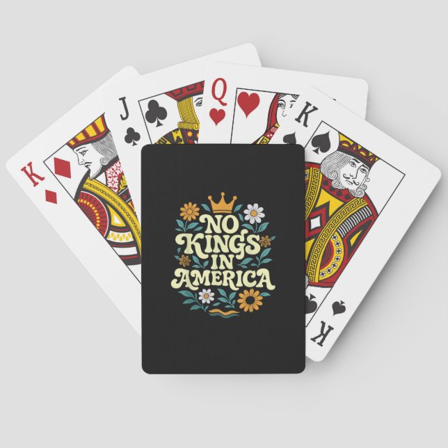 Baralho No Kings In America Since 1776 Freedom Classic (Verso)