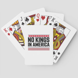Baralho No Kings In America USA Bold Design
