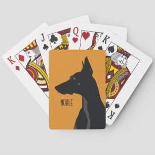Baralho Noble Black Doberman