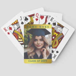Baralho Nome de Classe Personalizada de Graduação de Fotos