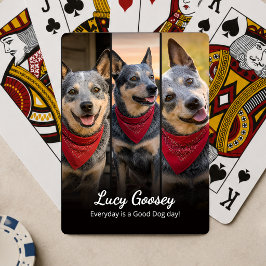 Baralho Nome de Foto de Cachorro Dito Fofo