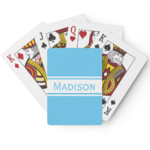 Nome Moderno da Faixa Branca Azul do Céu Sólido