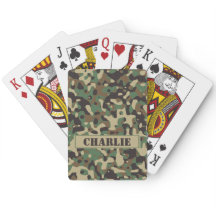 Nome personalizado do padrão de camuflagem Camo