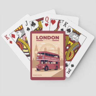 Baralho Nome personalizado LONDON