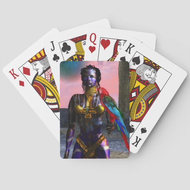 BARALHO NORA CYBER WARRIOR (Verso)