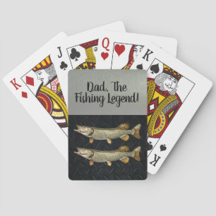 Baralho Norte De Legenda De Pesca De pai Pescador
