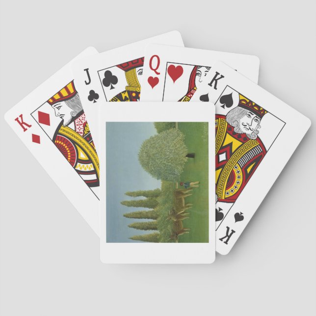 Baralho Nos Campos, 1910 (Verso)