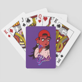 Baralho Nós somos Garotas EUA © Cartas de Pôquer.