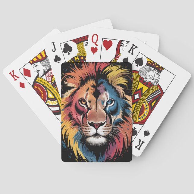 Baralho Notebooks Espirais Lion (Verso)