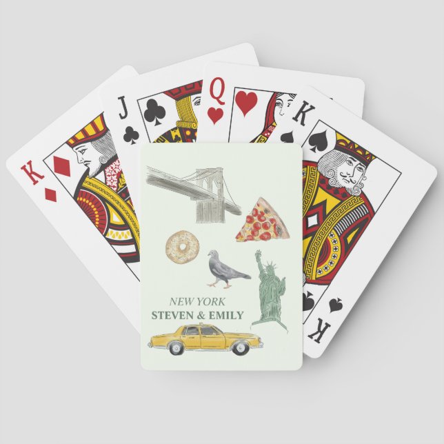Baralho Nova Iorque (Verso)