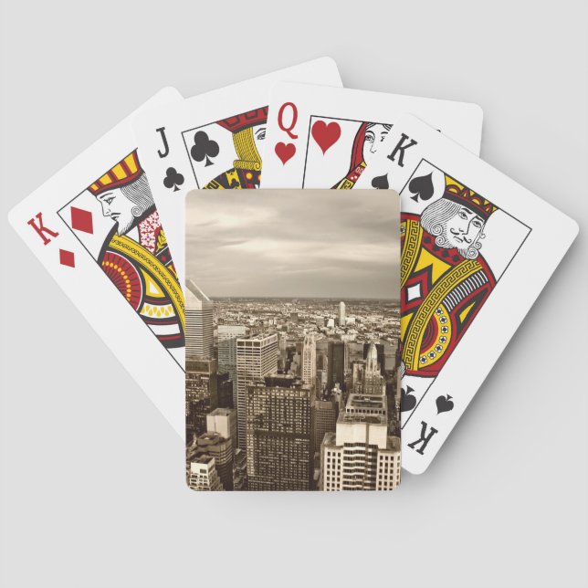 Baralho Nova Iorque de Manhattan (Verso)