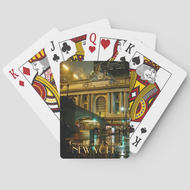 Baralho Nova York Jogando Cartões Nova York (Verso)