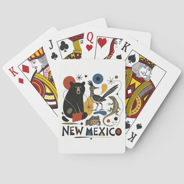 Baralho Novo Espírito do Sudoeste do México (Verso)