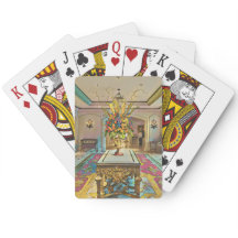 Novo Orleans Hotel Lobby - Jogando Cartões