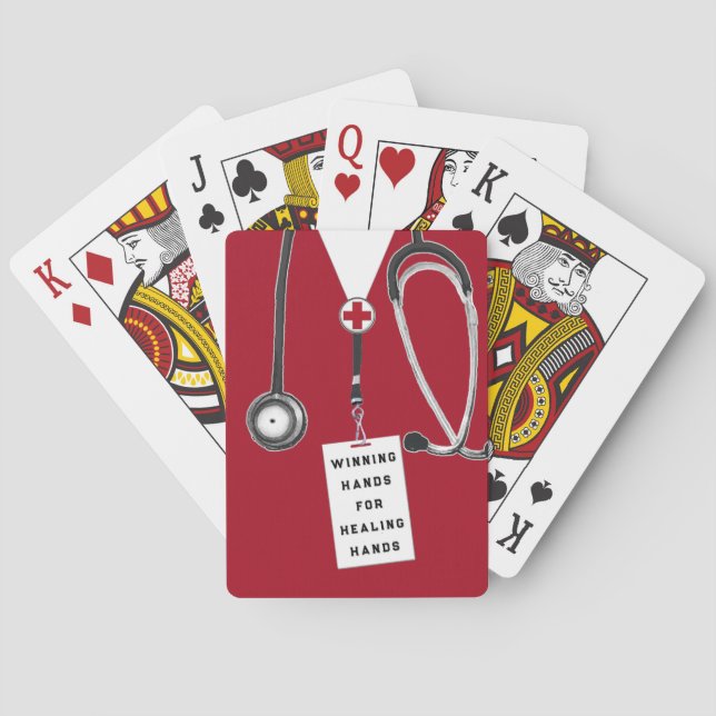 Baralho Nurse Appreciation Gift (Verso)