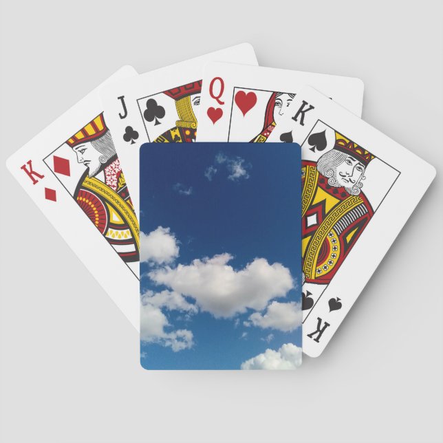 Baralho Nuvem mole longa (Verso)