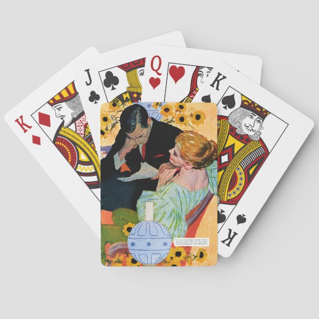 Baralho O amor morre lentamente (Verso)