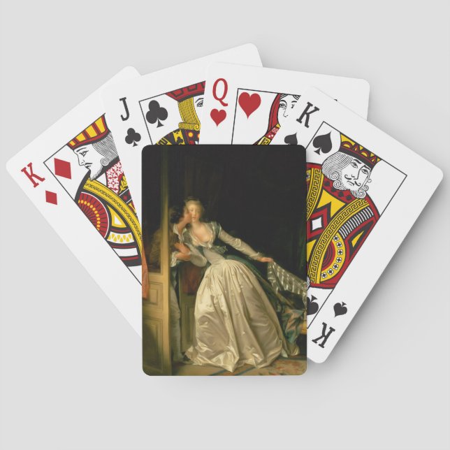 Baralho O Beijo Roubado Fragonard (Verso)