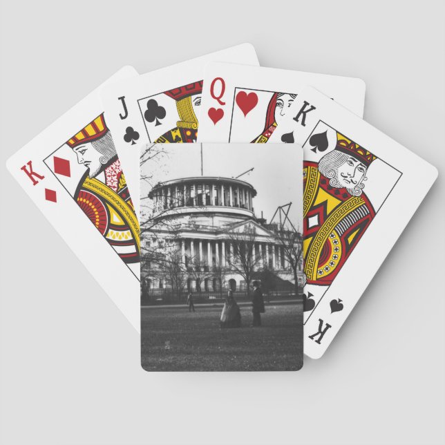 Baralho O Capitólio em Washington D.C. (Verso)