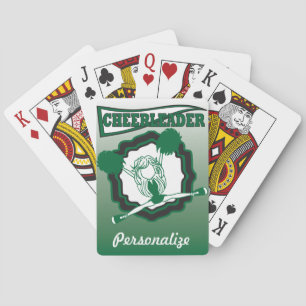 Baralho O cheerleader verde escuro   personaliza