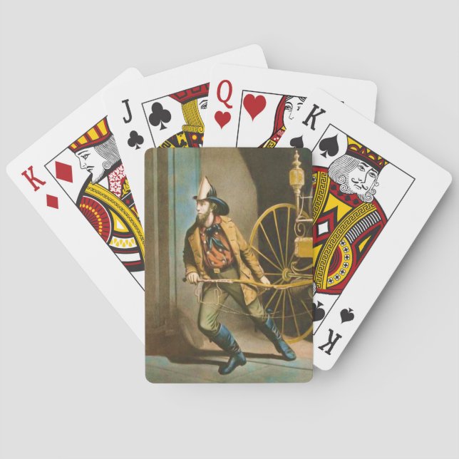 Baralho O Estilo Bombeiro Americano 2 (Verso)