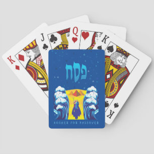 Baralho O êxodo de Moses e Israelitas da Passover do Egito