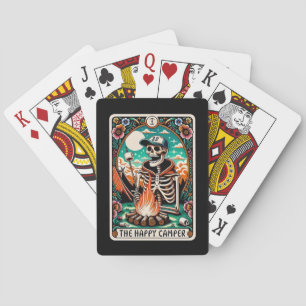Baralho O Feliz Esqueleto de Camper Tarot Poker Deck