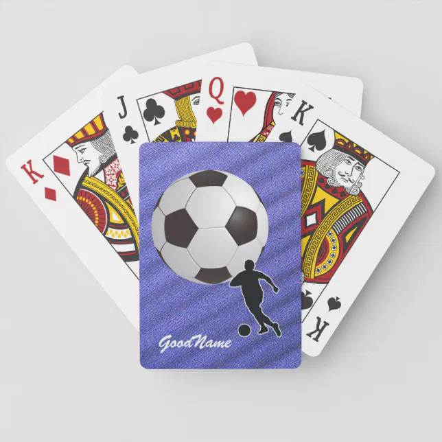 Baralho Significado das cartas de jogar futebol