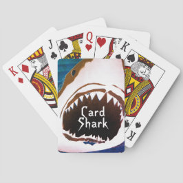 Baralho O Grande Tubarão de Cartas Branco