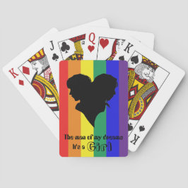 Baralho O homem de meus sonhos é uma menina