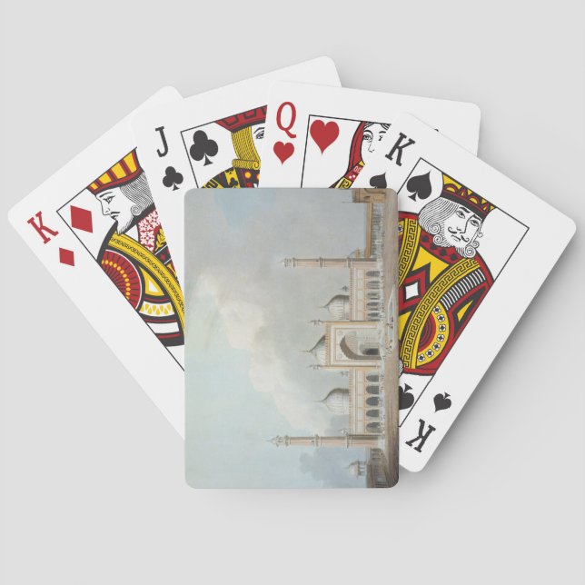 Baralho O Jummah Musjed, Deli, placa XXIII 'de Oriente (Verso)