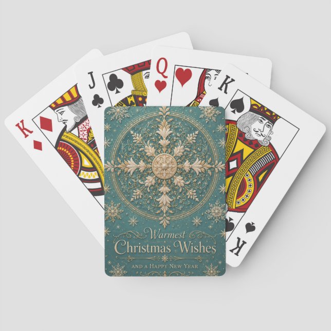 Baralho O Mandala Gélido Dourado (Verso)