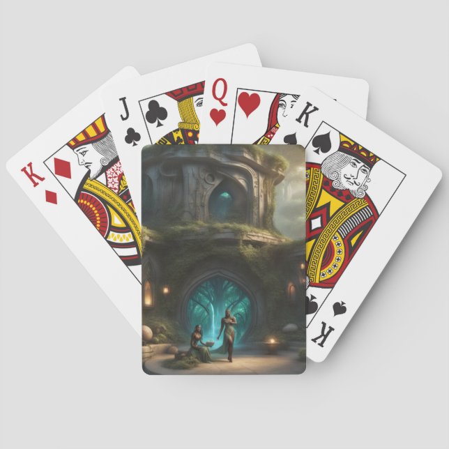 Baralho O Mundo dos Elven (Verso)