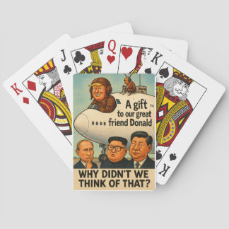 Baralho O novo avião de Trump do Qatar