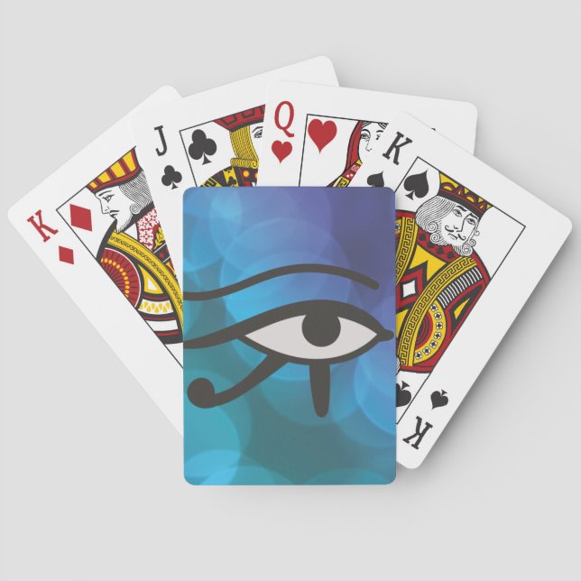 Baralho O Olho dos Huros. (Verso)