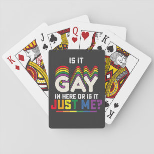 Jogo de Cartas Baralho - Família Gay Homens | Zazzle Portugal