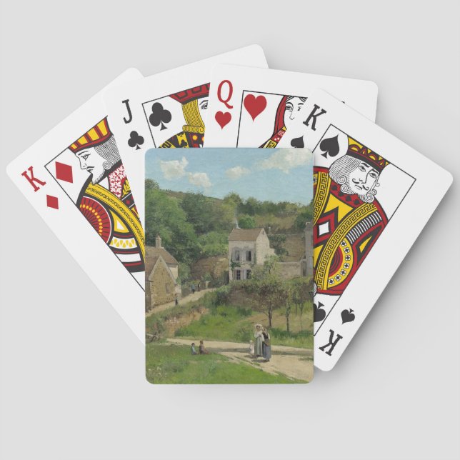 Baralho O Patrimônio de Pontoise Camille Pissarro (Verso)