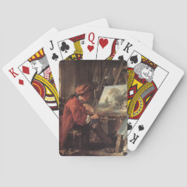 Baralho O Pintor em Seu Estúdio (de François Boucher)