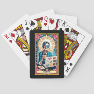 Baralho O Poker do Cartão de Chefe Tarot