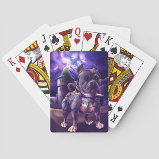 Baralho O póquer carda Franky eles Pitbull Frankenstein