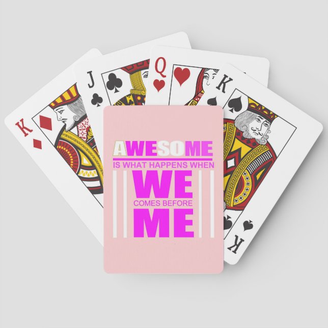 Baralho O que é preciso para ser incrível (Verso)