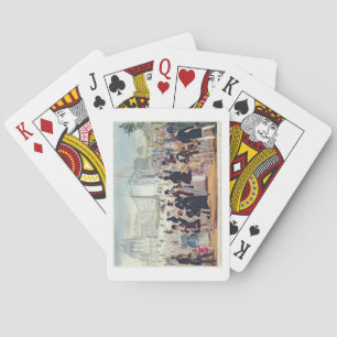 Baralho O retorno da rainha da Casa dos Lordes, 1839 (