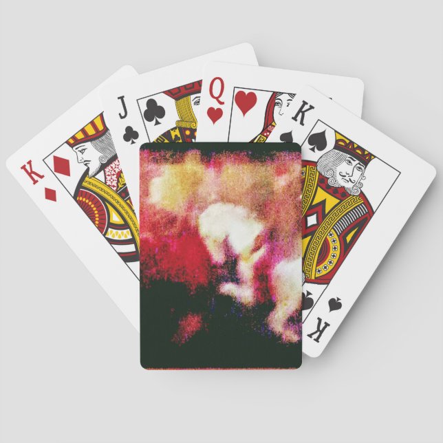 Baralho O Soldado, cartas com arte original nas costas (Verso)