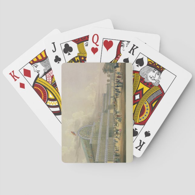 Baralho O Transept do palácio de cristal, do Princ (Verso)