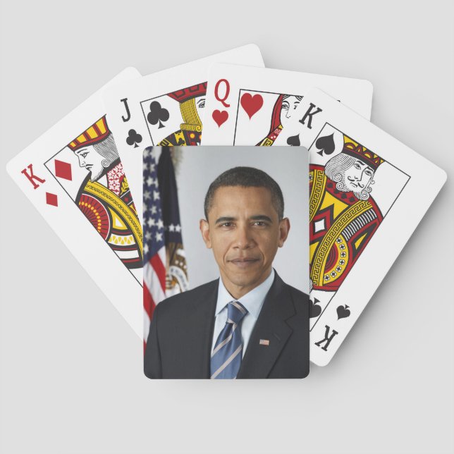 Baralho Obama Playing Cards (Verso)