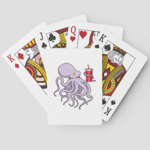 Baralho Octopus com caneta de Bebendo